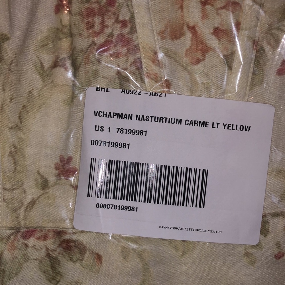 V. Chapman Nasturtium dress yellow floral micro mini dress romantic modern Sz 12 - Picture 5 of 7